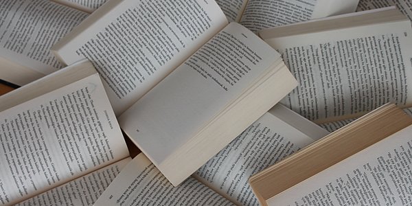 White and borwn books